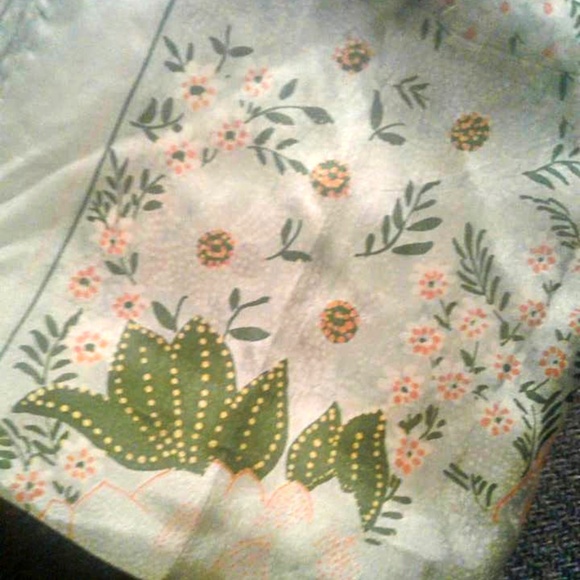 triangl swimwear Accessories - 100% Hand-Rolled Hand-Printed Shanghai Silk Scarf